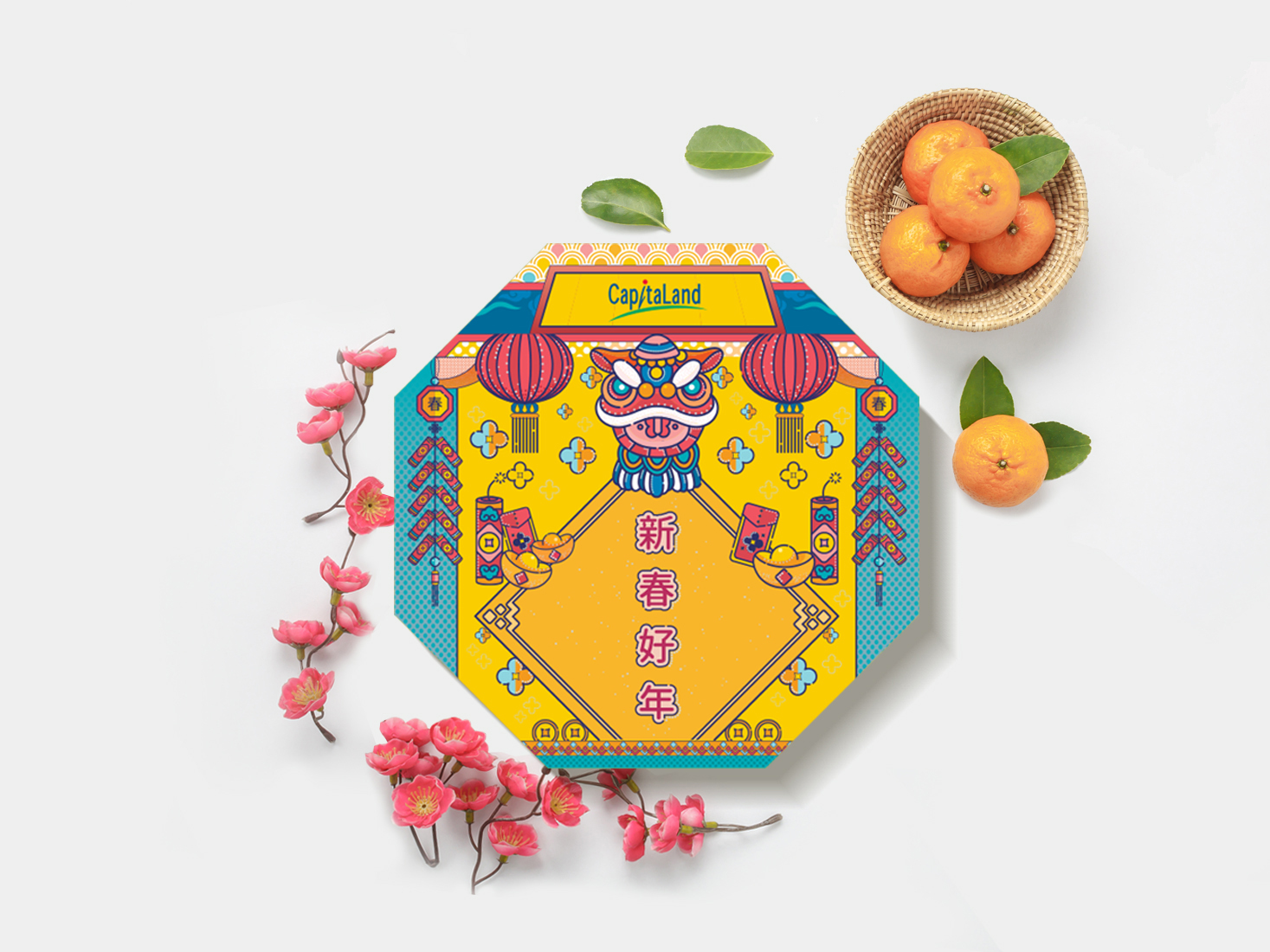 Capital and Orange Box Packaging